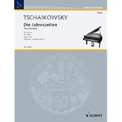 Die Jahreszeiten: Fingersatz und spielpraktische Einrichtung von Lev Vinocour. op. 37bis. Klavier.: f�r Klavier, Schwierigkeitsgrad 4 (Edition Schott)