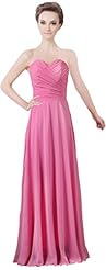 Strapless Chiffon 2014 Bridesmaid Dress/Party Dress 
