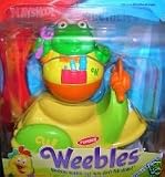 Playskool Weebles Weehicles Uggie Wobbleworks with Scooter