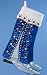Kurt Adler 17-Inch Elvis Blue Suede Shoes Stocking