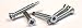 6 X 1 Self-Drilling Screws / Square Drive / Trim Head / #2 Point / Steel / Zinc / 7,500 Pc. Carton
