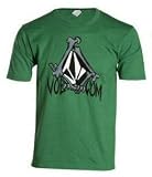 VOLCOM BONE STONE S/S BASIC TEE - MENS - XL - HEATHER GREEN