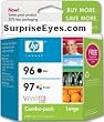 Original HP 96/97 Ink Cartridges Combo-Pack in Retail Packaging