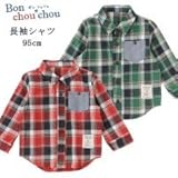 ニシキ P3327 ボンシュシュ 長袖シャツ 95cm レッド・P3327R95