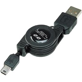 CYBER・USB2.0巻取りケーブル