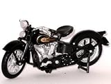 Die-cast Model Harley Davidson Knucklehead (1:18 scale in Black)