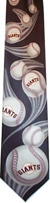 San Francisco Giants MLB neckties