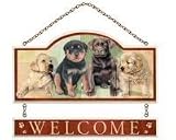 Puppy Personals Wall Plaque