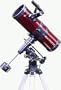 Burgundy Baytronix AstroVenture 4.5" Reflector Telescope Fast f/4.4 EQ Mount