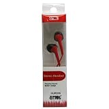 EMPIRE Nokia Lumia 710 Red 3.5mm Stereo Earbud Headphones [EMPIRE Packaging]