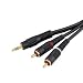 Produkt-Bild: Hama Audio Verbindungskabel 3.5 mm-Klinken St. Stereo - 2 Cinch St., 2 m