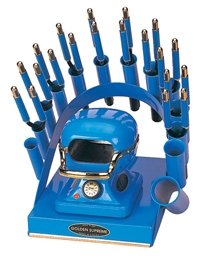 GOLDEN SUPREME Stand - Stove & Curling Irons Set in Blue (Model: RD 708) GOLDEN SUPREME Stand - Stove & Curling Irons Set in Blue (Model: RD 708)