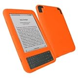7dayshop Durable Soft Silicone Case Cover for Amazon Kindle 3 - ORANGEby 7dayshop
