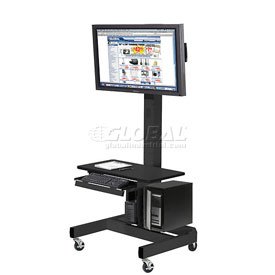 Lcd/Plasma Cart - Black