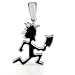 Officially Licensed Small ICP Twiztid Juggalo Charm Pendant