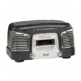 Cha�ne hi-fi radio-CD Teac SL-D90 finition noir - Puissance 20W, tuner 10 m�moires (AM/FM), horloge digitale, r�veil et subwoofer int�gr�