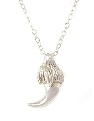 Leo Zodiac Necklace - Lions Claw (Sterling Silver)