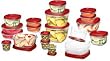Rubbermaid 1777169 Easy Find Lid Food Storage Set, 40-Piece