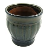 Happy Bonsai Teal Glazed Bonsai Pot 3 Height