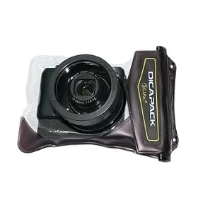Underwater case for the following CANON Powershot SX100IS, G5, G7, G9, G10 SONY Cybershot H3, H10, DSC-V1 PANASONIC DMC TZ1, TZ2, TZ3, TZ4, TZ5, LX1, LX2, LX3, LZ1