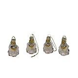 Produkt-Bild: Christbaumschmuck FROSCHK&Ouml;NIG silber - 4er Set