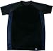 R.K SPORTS ボディサポートインナー 紳士用Tシャツ(LL)ブラック*ネイビー