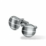 TTM/SS 17MM RND CUFF LINK