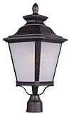 Maxim Lighting 85621 Knoxville EE Outdoor Pole/Post Mount Lantern, Bronze Finish, 11 by 22.75-Inch b