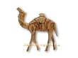 Olive Wood Camel With Water Jars (8'H)