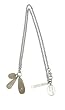 Marc O'Polo Damenhalskette 925/ooo Sterling Silber grauer Achat 45 cm P42085G45