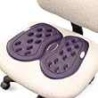 G-Seat Foldable Gel Cushion with Integrated Handle, 8w x 2d x 7-1/2h, Black