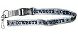 Dallas Cowboys Breakaway Lanyard with Key Ring - Football Sports Merchandise