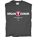 Christian Organ Donor Charcoal Adult T-shirt (Small)