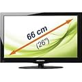 Medion Life P14083 66 cm (26 Zoll) LED-Backlight-Fernseher, Energieeffizienzklasse C (Full-HD, Triple Tuner DVB-T/C/S2) schwarz