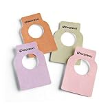 100 Wine Enthusiast Pastel Color Coded Wine Bottle Tags