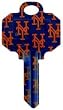 New York Mets Schlage SC1 House Key