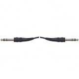 HOSA STEREO 1/4' PHONE - STEREO 1/4' PHONE, 3 ft. Molded Cable