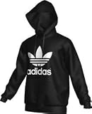 X41186|Adidas Trefoil Hoodie Black|S