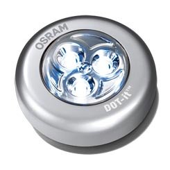 Osram 541 Dot-it silber mobiles LED-Licht ohne Kabel
