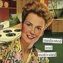 Anne Taintor "Medicated & Motivated" Paper Beverage Napkins 5153