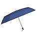 Procella Travel Umbrella - Compact for Easy Carrying, Strong, Durable Double Canopy - Auto Open and Close - Windproof & Waterproof - Sturdy - High Quality - Perfect Gift - Lifetime Guarantee (Navy Blue)