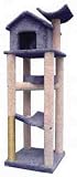 Cat Treehouse Green & Beige