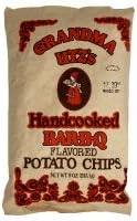 Grandma Utz's Bar-B-Q Flavored Potato Chips -Four 8oz Bags