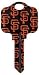 San Francisco Giants Kwikset KW1 House Key