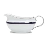 Lenox Federal Cobalt Platinum Bone China Sauce Boat