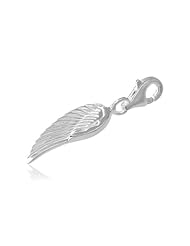 VINANI brand Germany 925 Sterling Silver Charm Pendant Feather Wing HFE