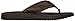 REEF Mens Sandals Phantom Le | Leather Flip Flops for Men | Waterproof