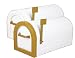 Tools & Hardware : Solar Group WM16KW01 "Heavy-duty" #T2 Lockable Mailbox - White