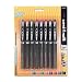Office Products : Uni-Ball Rollerball Pen,Refill.,0.5mm,8/PK,BK Barrel/Ast Ink, Sold as 1 pack