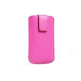 System-S Pink Case Cover Sleeve with Pull Back Function for Nokia 2630 5310 ....